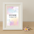Home is where I am | Uplifting Printable Wall Art